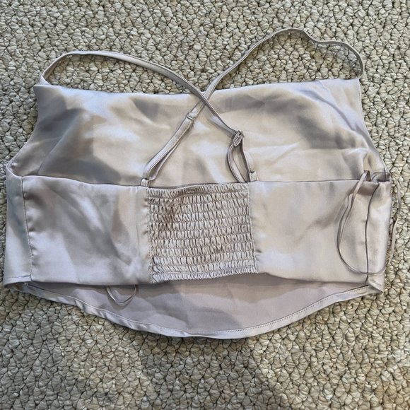 Garage: Steffa Satin Cowl Handkerchief Cami - Picture 2 of 3